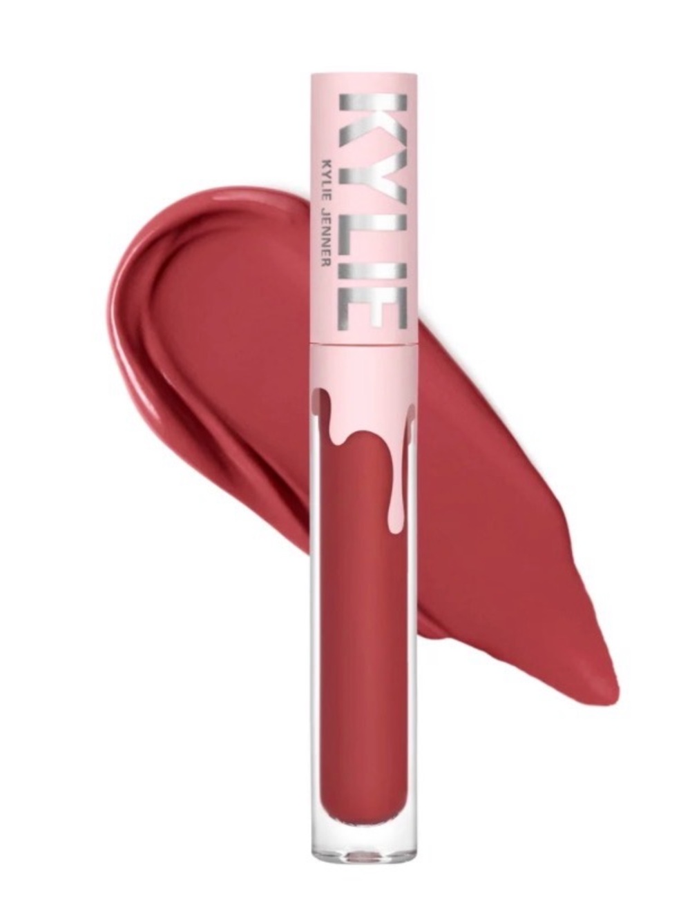 New Kylie Cosmetics Matte Liquid Lipstick Almost Ready - Deep Rose Full Coverage